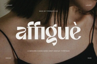 Affigue Font: Elegant Typography for Creative Projects