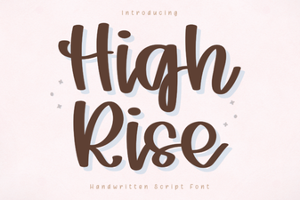 High Rise Font: Bold Typography for Modern Design Projects