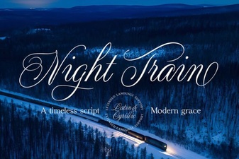 Night Train Font: Bold Typography for Nighttime Projects