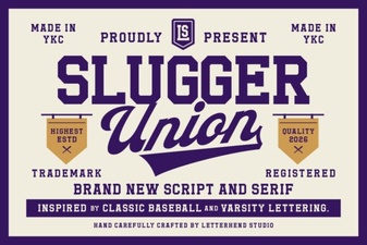 Slugger Union Font: Bold Typography for Creative Projects